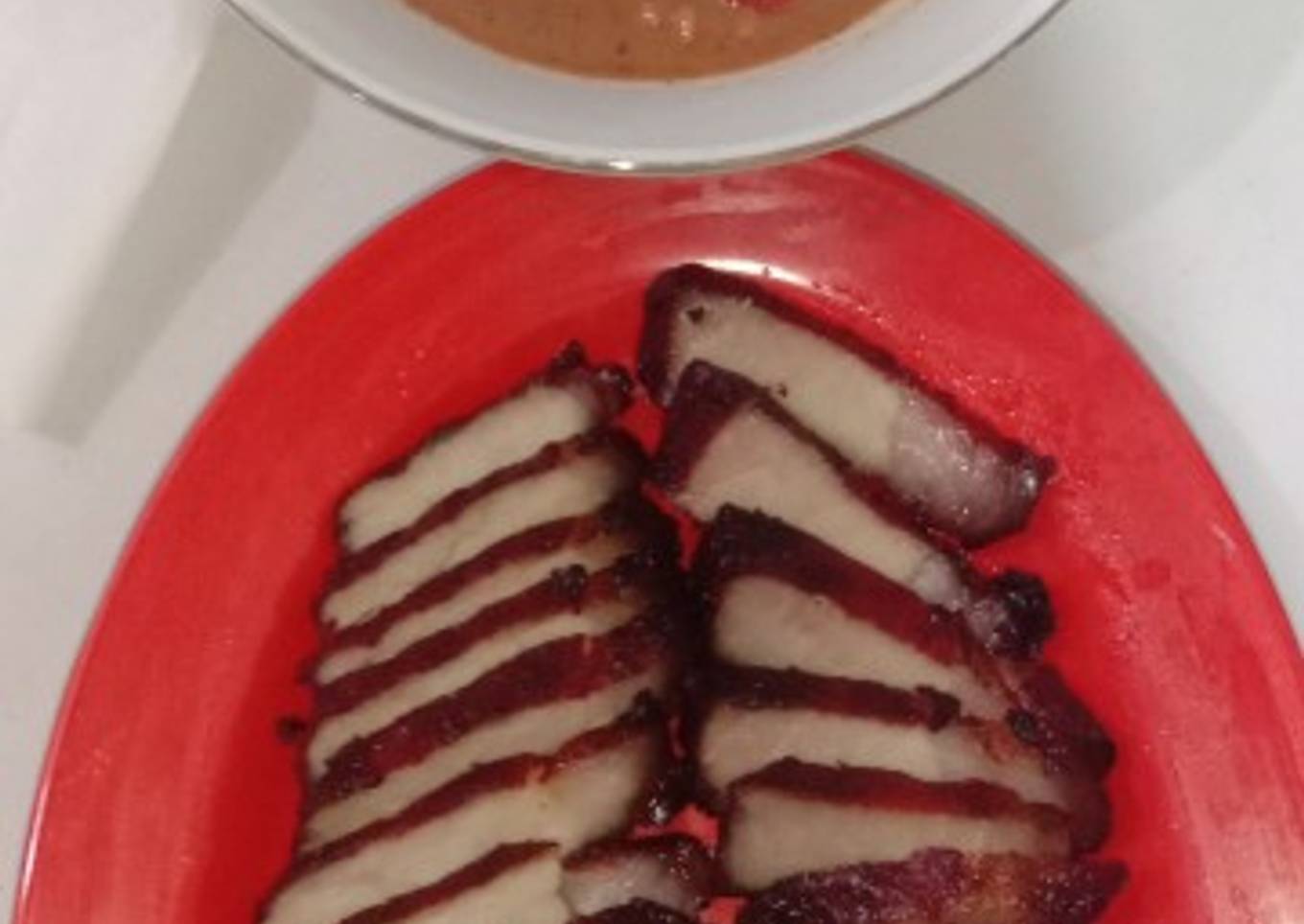 Babi panggang merah/charsiu(versi simple😁)