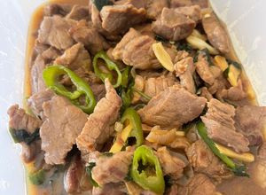 Gambar Daging masak halia