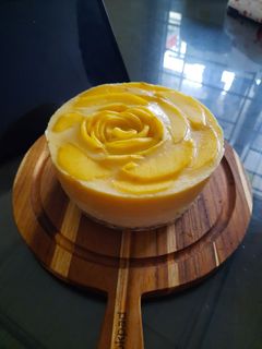 Hình của món Bánh xoài sữa chua.