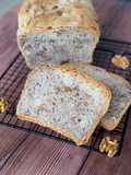 Pane integrale alle noci