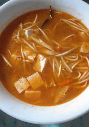 Foto resep Sop Tom Yam Sederhana