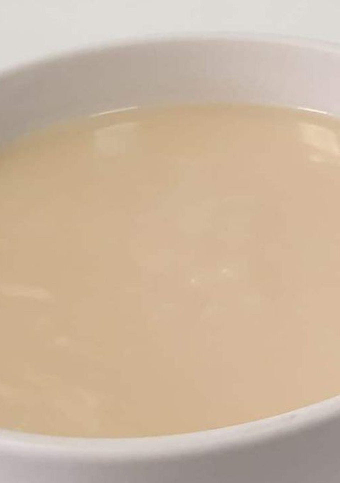 Una foto de Crema de coliflor