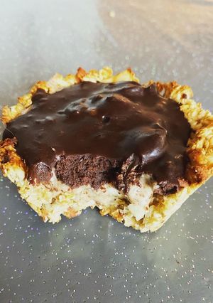 Une photo de Cup amandes et deux chocolat