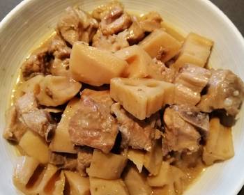 Fresh, Prepare Recipe Braised Lotus Root Delicious