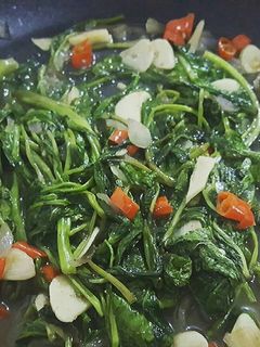 Foto resep Tumis kangkung terasi