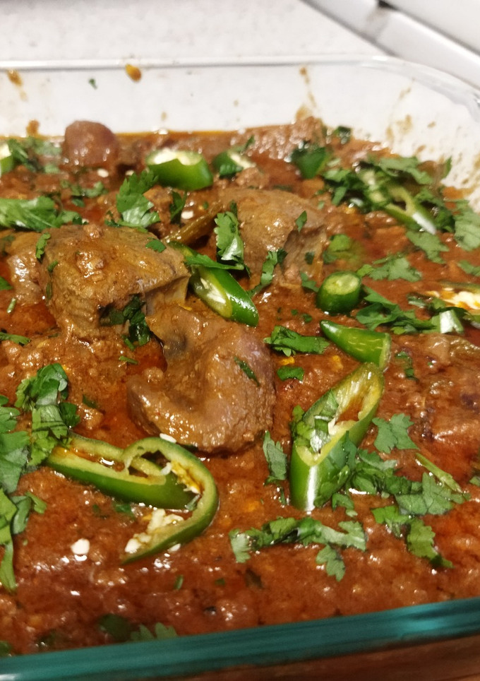 A picture of Keema kaleji.