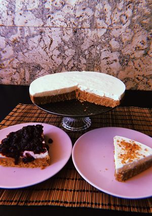 Una foto de Tarta de queso 🍰🧀