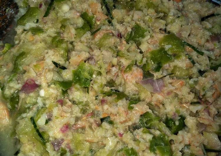 Sambal udang (asam udeung)