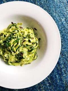 Hình của món "Zoodles" in Avocado Pesto Sauce.
