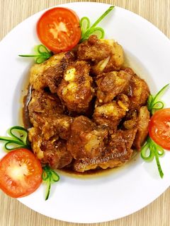Hình của món Sườn Non Ram.