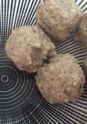 Une photo de Boulettes à la sauce blanche