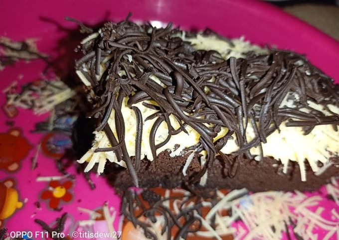 Brownis kukus rasa amanda