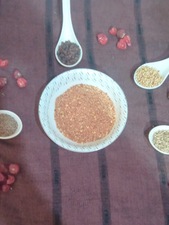 A picture of Dahi baray masala.