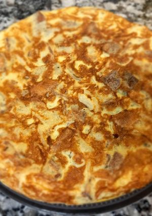 Una foto de Tortilla de Papa y Tortilla de Espinaca
