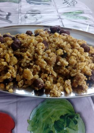 Foto principal de Migas de pan y salchichas mixtas