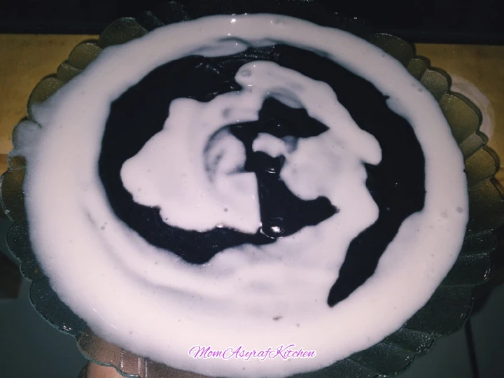 Langkah Mudah untuk Membikin Resep Bubur sumsum tepung ketan hitam yang Bikin Ngiler Anti Ribet, Mantap