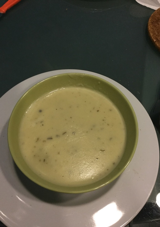 Una foto de Crema d'alls
