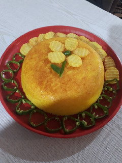 عکسی از دستور تهچین گوشت😍😍😍