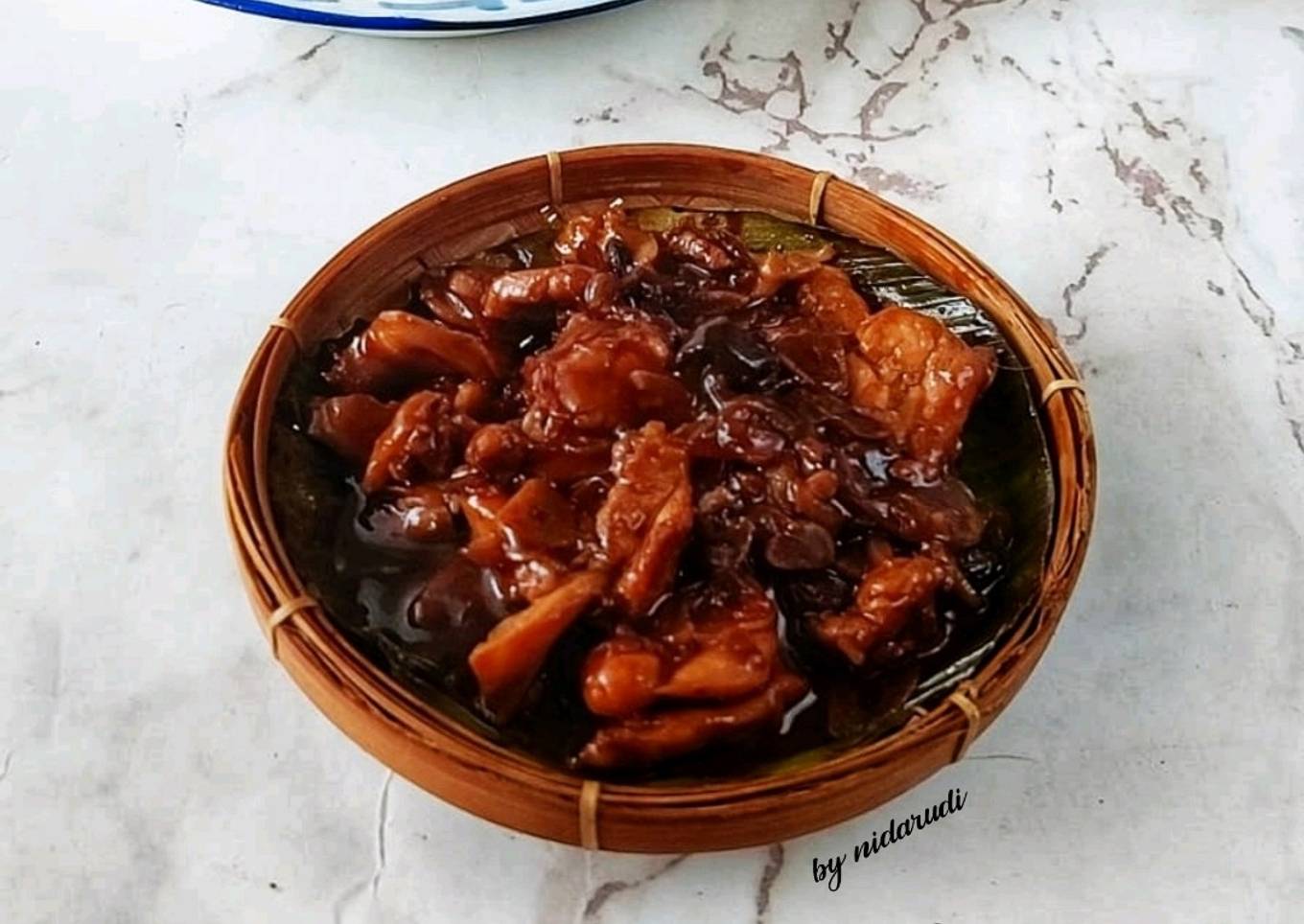 Koweng Ayam Masak Kandis khas Suku Paser