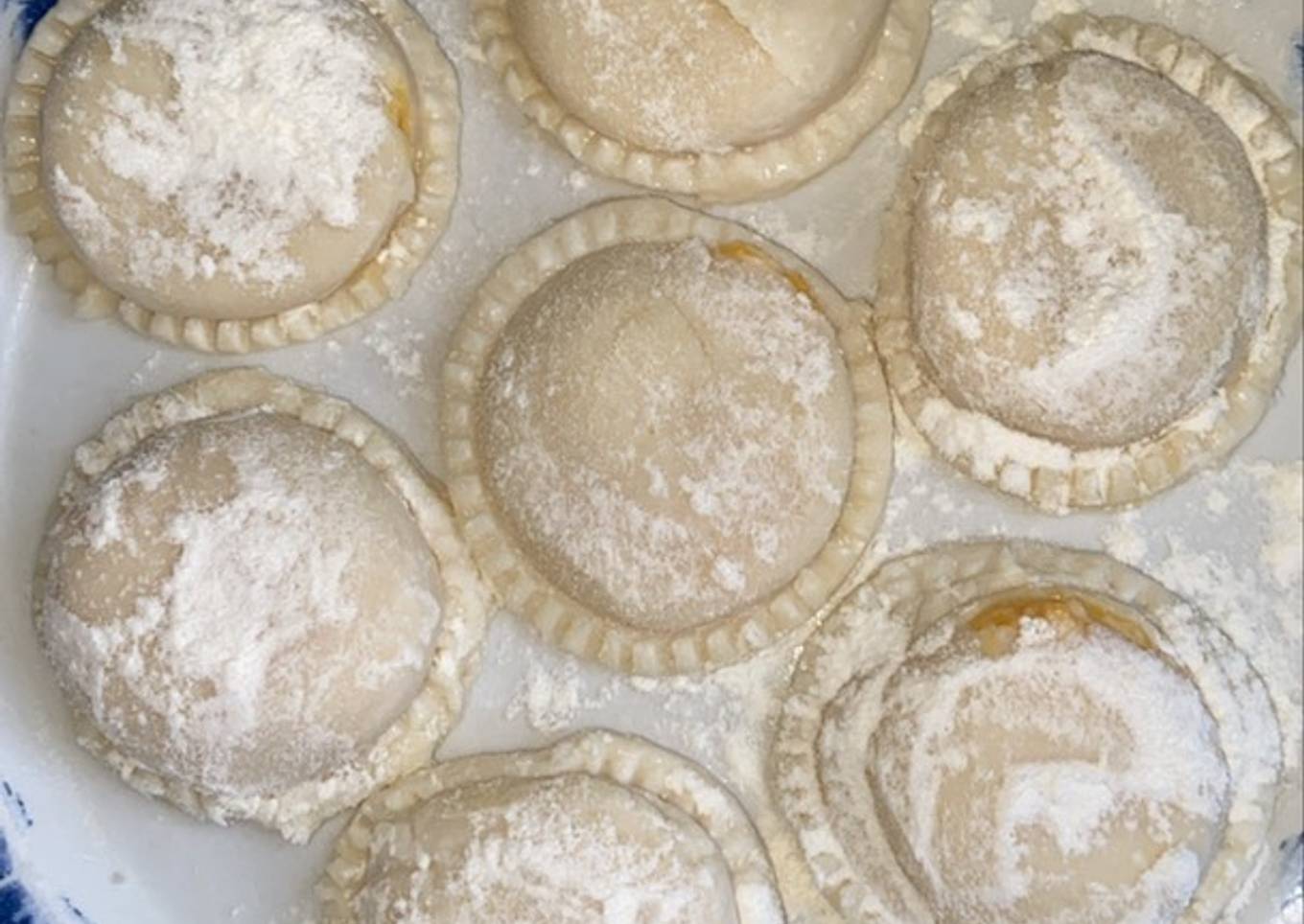 Relleno para sorrentinos caseros de calabaza y muzzarella
