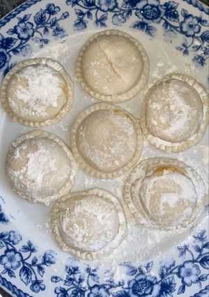 Una foto de Relleno para sorrentinos caseros de calabaza y muzzarella