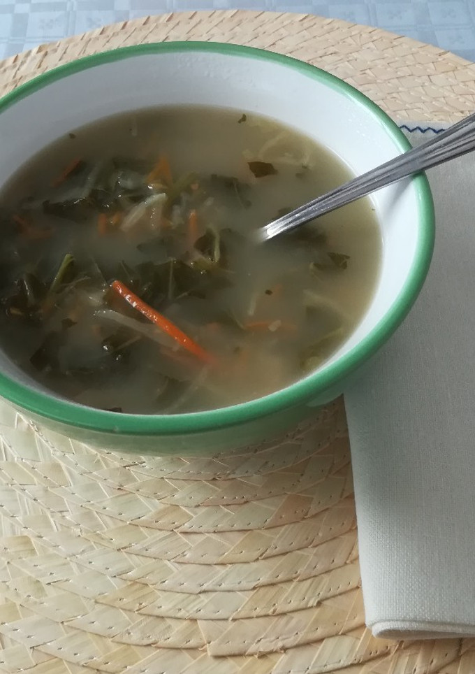 Una foto de Sopa de verduras