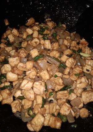 Foto resep Tahu Kikil oseng