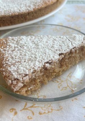 Una foto de Tarta de Santiago