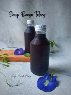 Foto resep Sirup Bunga Telang