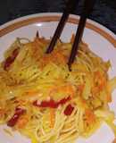 Fideos chinos (con verduras)