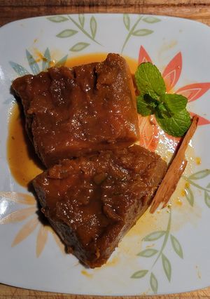 A picture of Dulce de Calabaza.