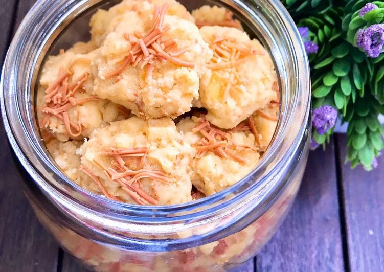 Resep Cornflake Cheese Cookies (bisa pakai oven tangkring) Anti Gagal