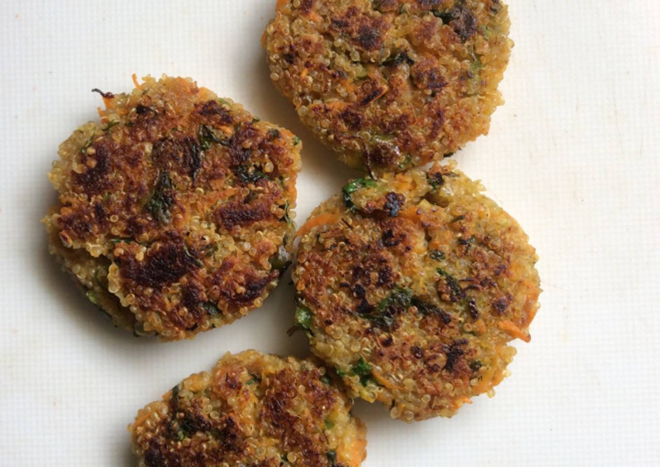 A piece of healthy quinoa