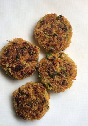 A picture of Healthy Quinoa Patty.