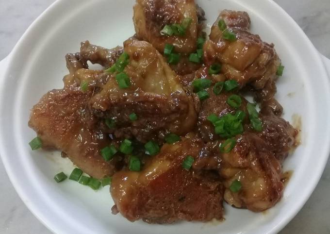 Vietnam ayam caramel santan