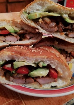 Una foto de Baguette Improvisada Versión 2