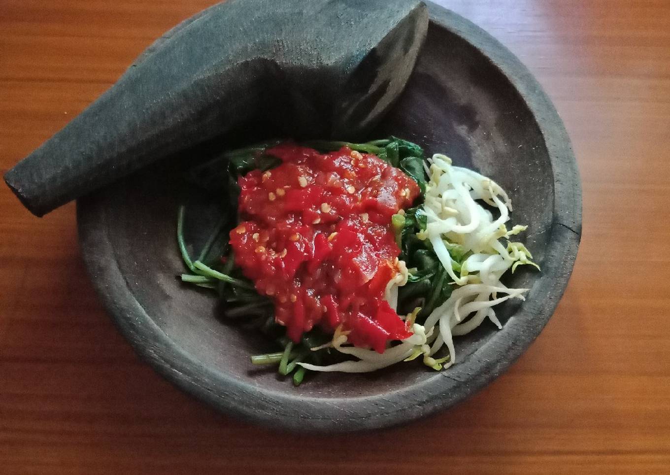 Plecing Kangkung Khas Lombok