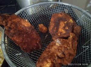 Una foto de Nuggets de pollo con pechuga