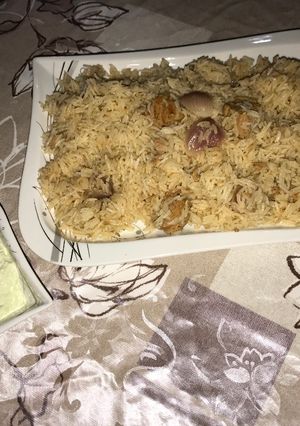 صورة لوصفة كبسة بالتونة