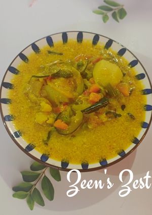 A picture of Goan Veg Caldin.