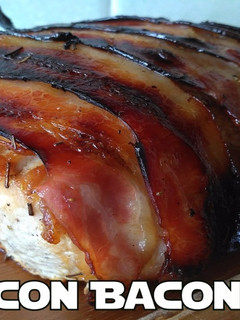 Una foto de Lomo con Bacon y Miel