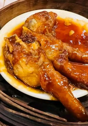 Hình của món Chân gà kho tàu xì.
