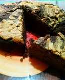 Torta de frijol negro