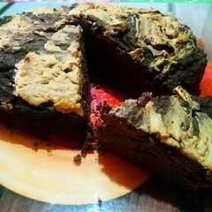 Una foto de Torta de frijol negro