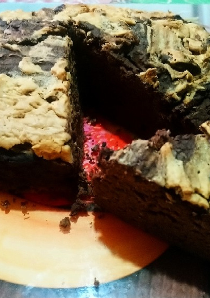Una foto de Torta de frijol negro