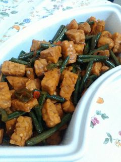 Foto resep Oseng Tempe Kacang Panjang