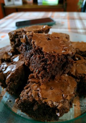 Una foto de Receta de brownie