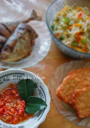 Foto resep Sambel Korek alamanda nagihin