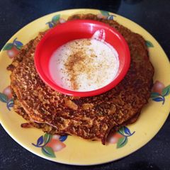 A picture of Vegetable Pancake.
