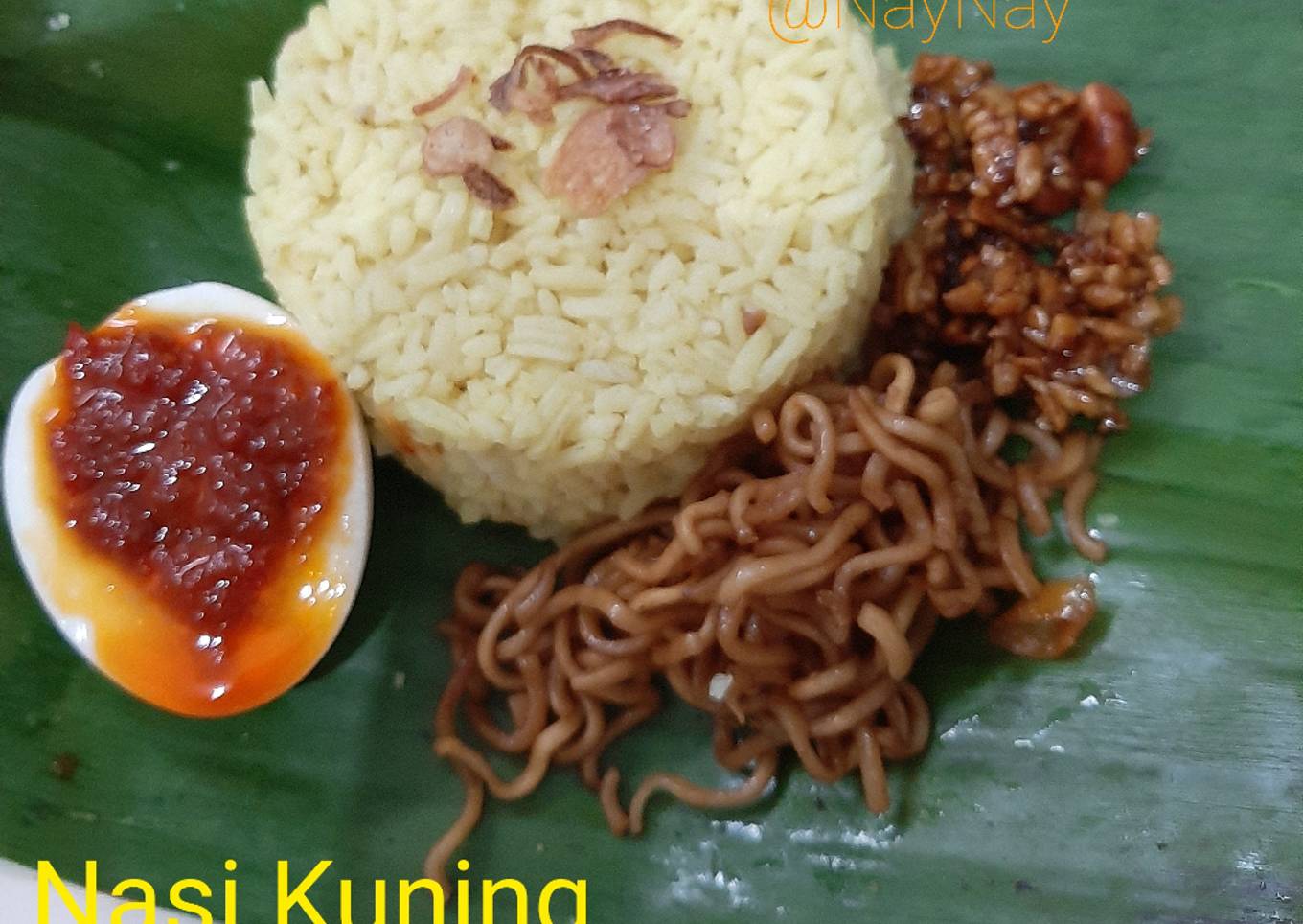 Nasi Kuning Rice Cooker